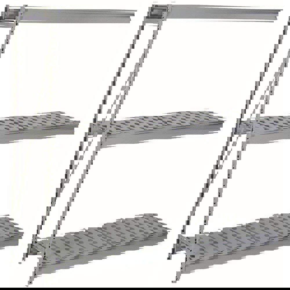 Bulk Storage Rack: 1,650 lb per Shelf, 3